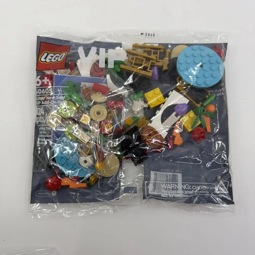 LEGO 40605 Lunar New Year VIP Add-On Pack & 30358 City Dragster Polybag Lot NIB